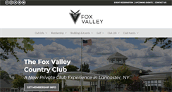 Desktop Screenshot of foxvalleyclub.com